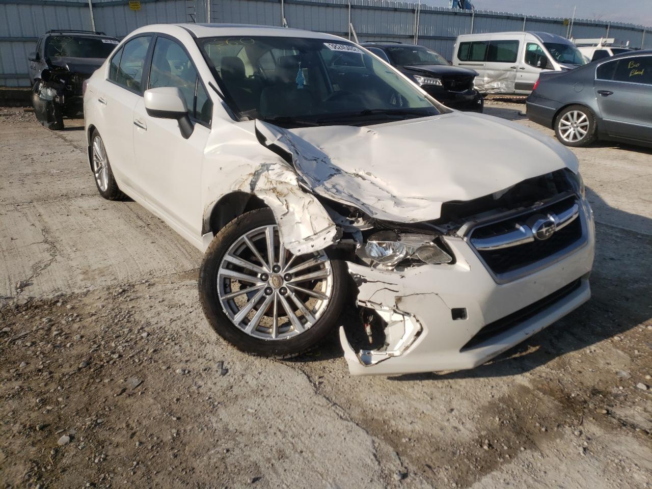 Photo 1 from auction – 2012 SUBARU IMPREZA LI with VIN JF1GJAH62CH015833