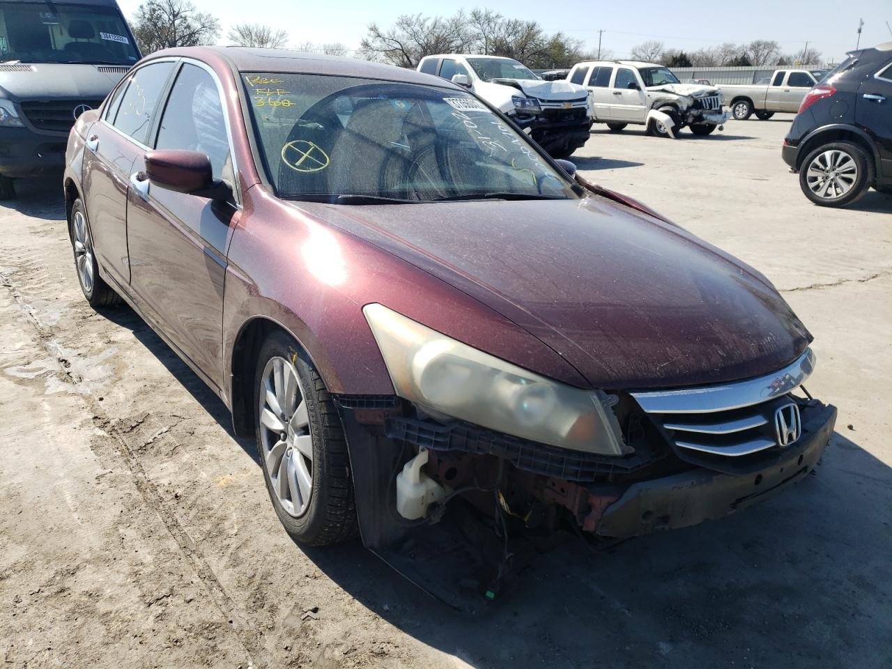 Photo 1 from auction – 2012 HONDA ACCORD EXL with VIN 1HGCP3F89CA025020