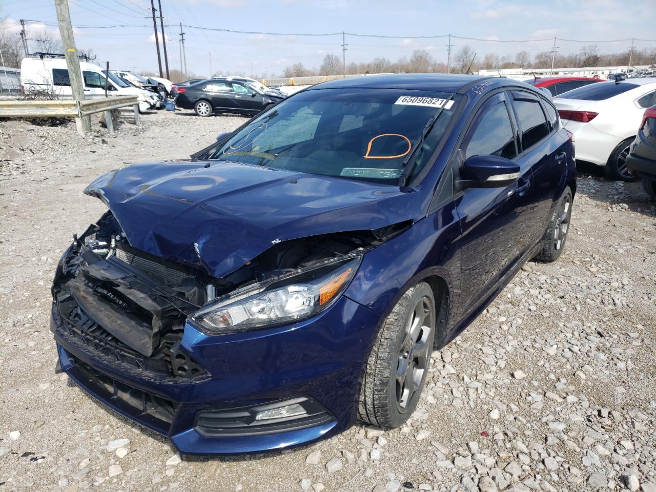 Photo 2 from auction – 2017 FORD FOCUS ST with VIN 1FADP3L99HL348839