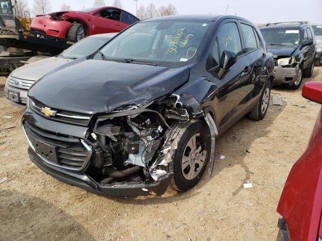 Photo 2 from auction – 2017 CHEVROLET TRAX LS with VIN 3GNCJKSB0HL235881