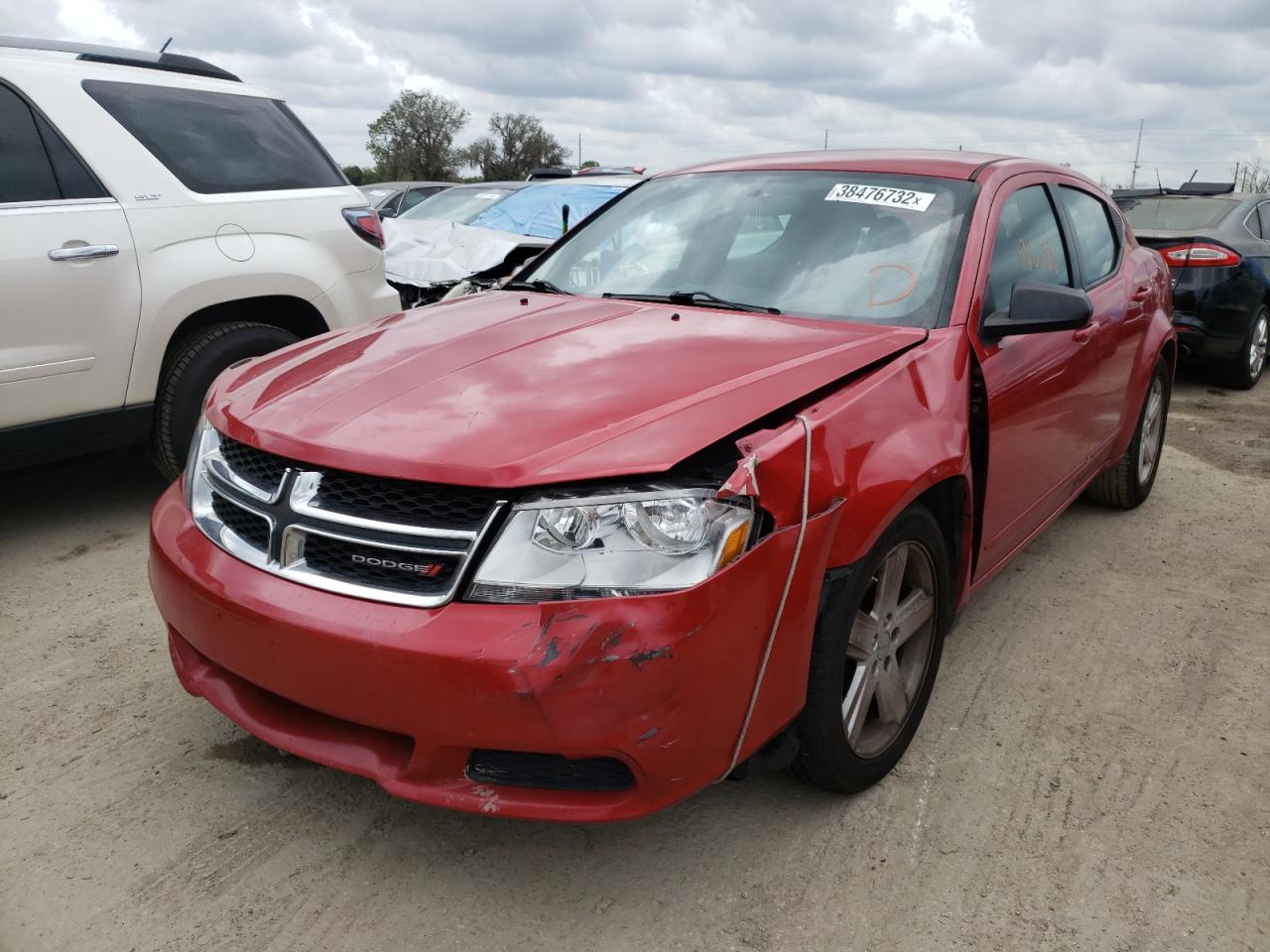 Photo 2 from auction – 2013 DODGE AVENGER SE with VIN 1C3CDZAB5DN718808