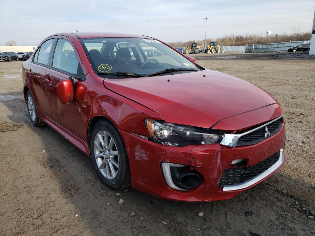 MITSUBISHI LANCER ES 2016 with VIN JA32V2FW4GU003454 - Photo from auction