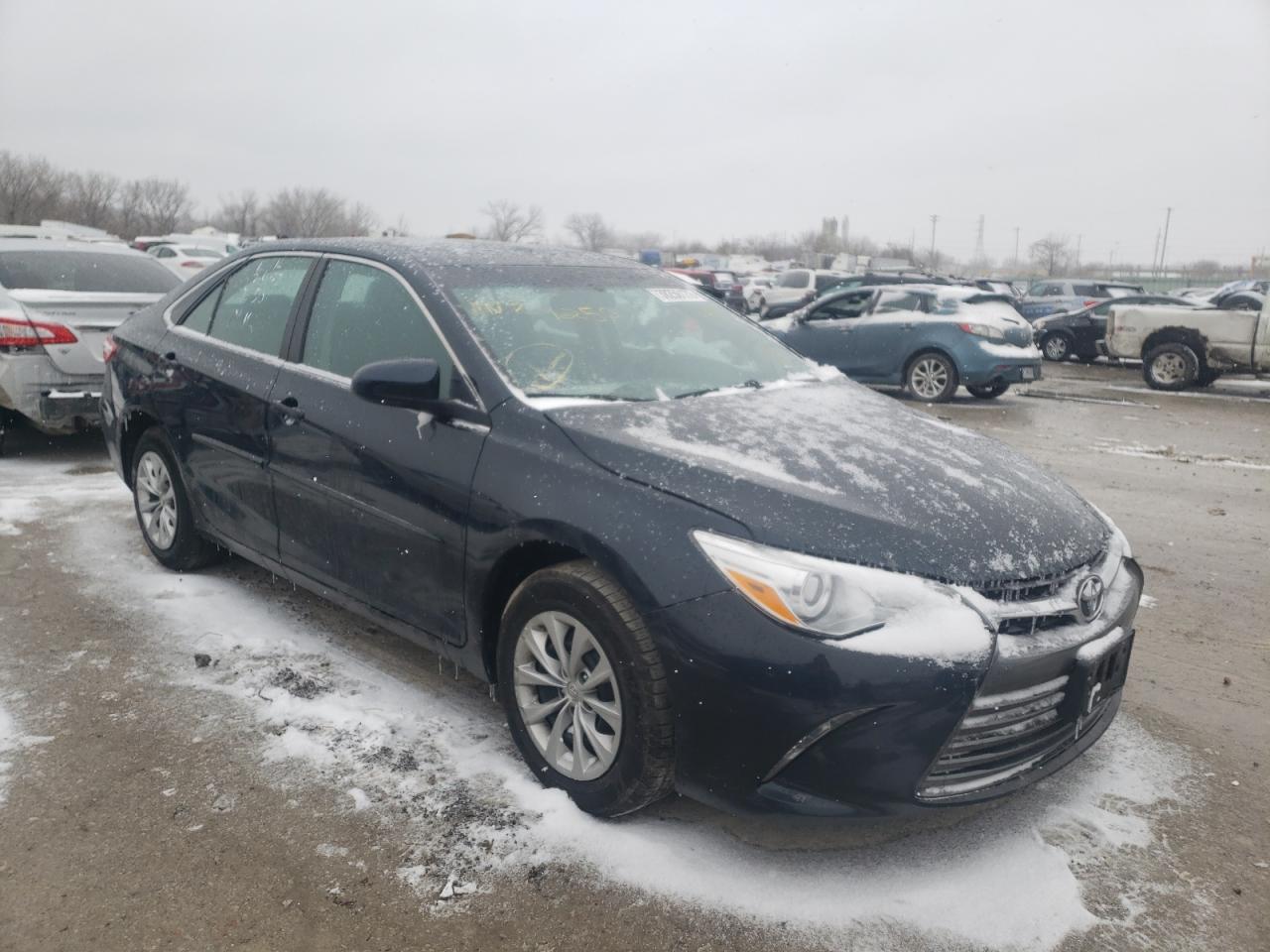 TOYOTA CAMRY LE 2017 with VIN 4T1BF1FK8HU709250 - Photo from auction