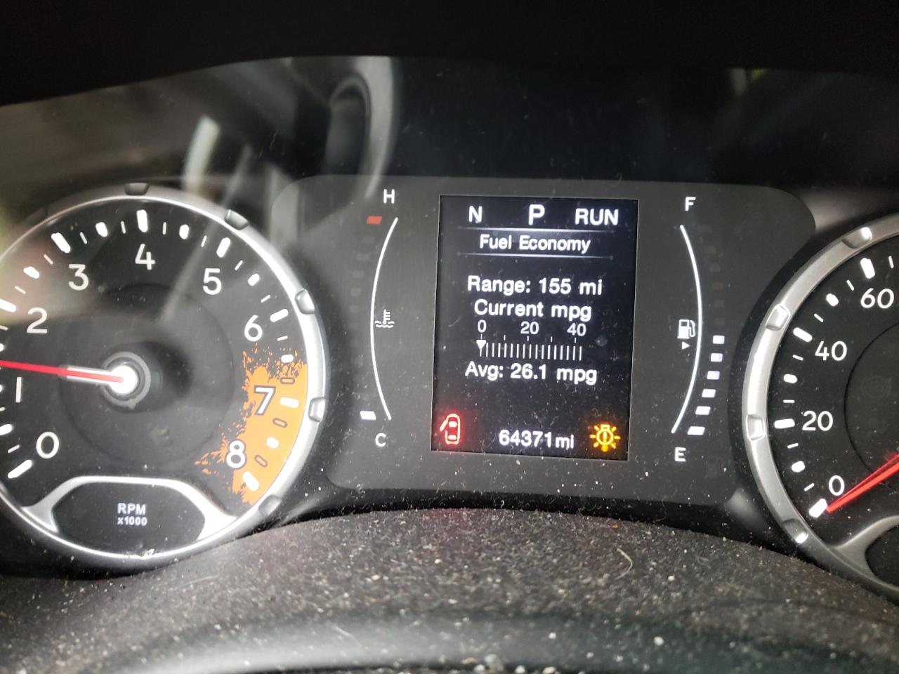 Photo 8 from auction – 2018 JEEP RENEGADE L with VIN ZACCJBBB9JPJ28587