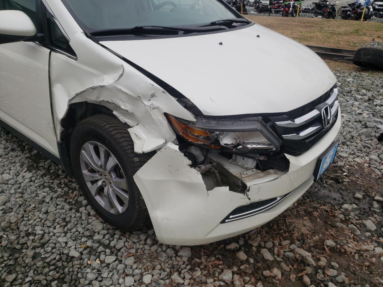 Photo 9 from auction – 2014 HONDA ODYSSEY EX with VIN 5FNRL5H66EB048406