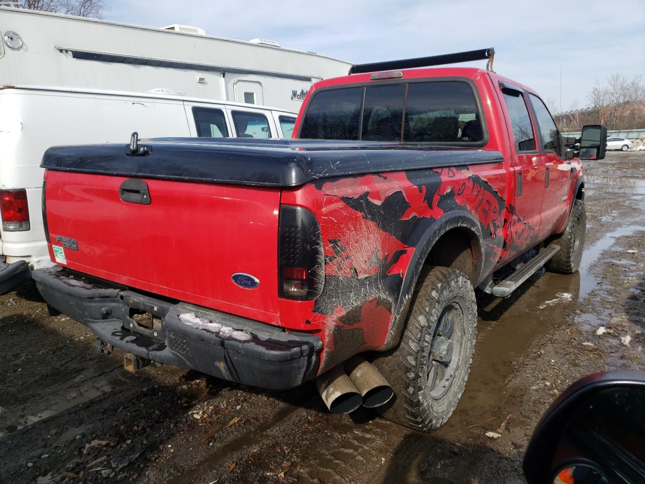 Photo 4 from auction – 2004 FORD F250 SUPER with VIN 1FTNW21P44EC40527
