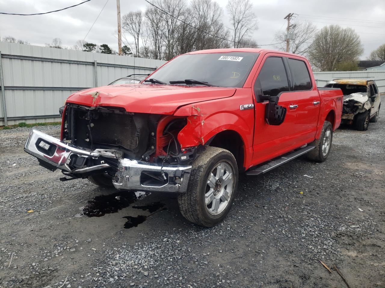 Photo 2 from auction – 2017 FORD F150 SUPER with VIN 1FTEW1EF7HKC27256
