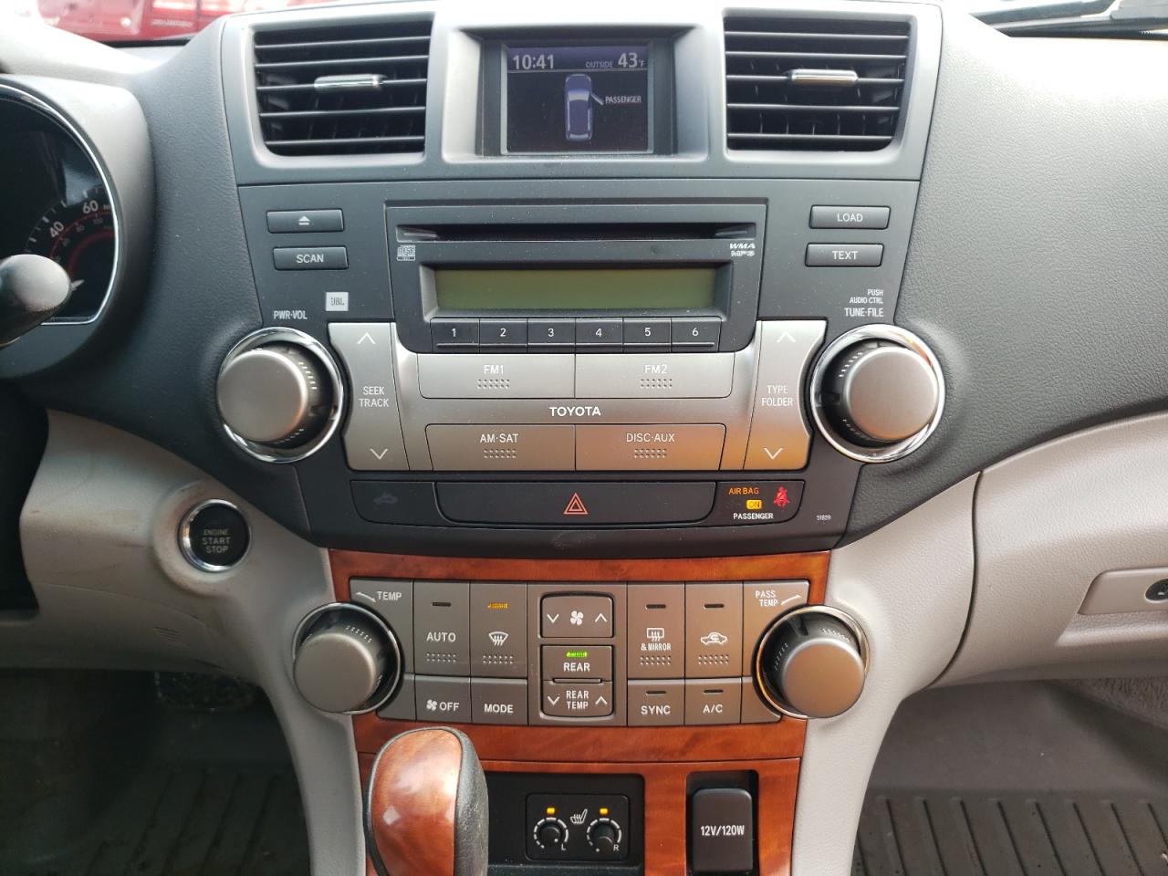 Photo 9 from auction – 2008 TOYOTA HIGHLANDER with VIN JTEES42A482103009