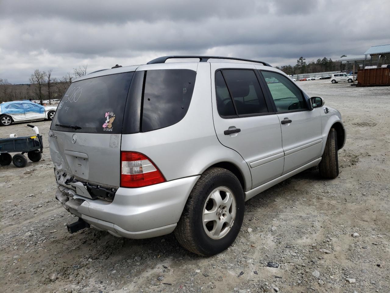 Photo 4 from auction – 2002 MERCEDES-BENZ ML 320 with VIN 4JGAB54E42A344280