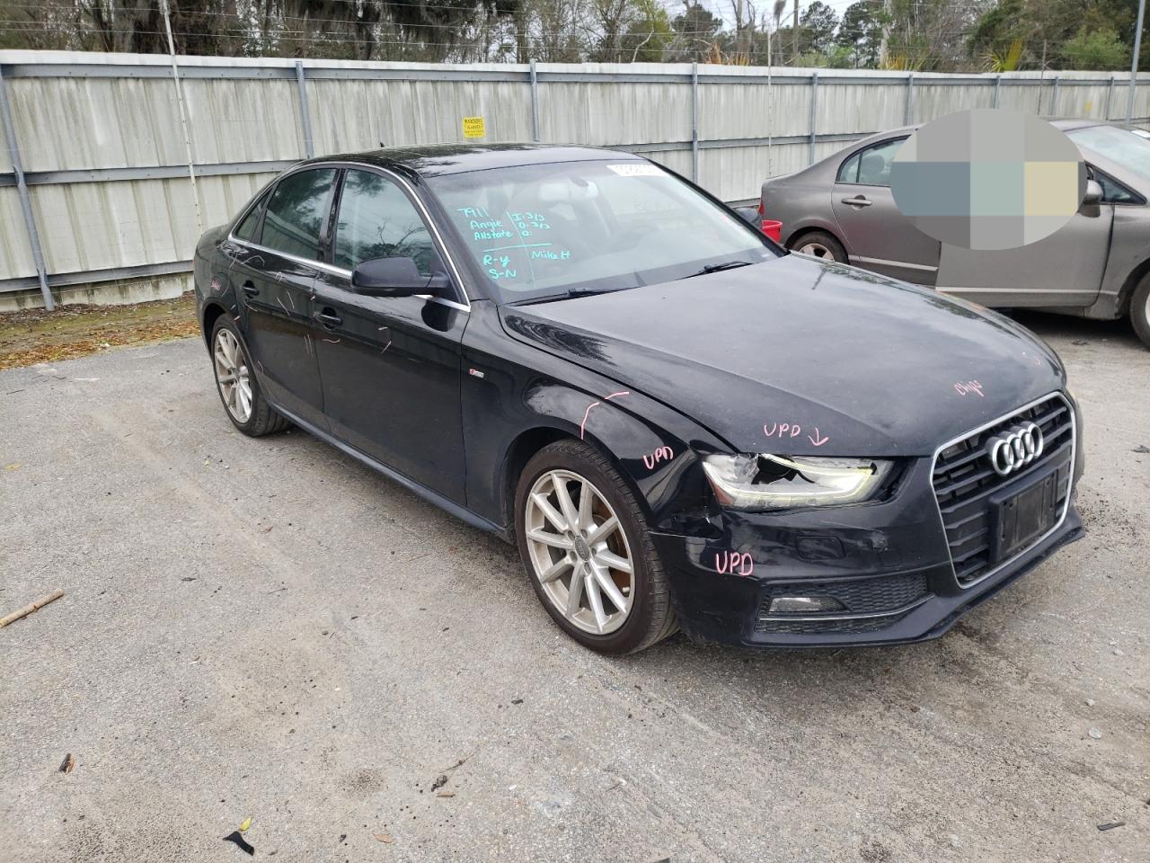 Foto 1 de la subasta – 2014 AUDI A4 PREMIUM con VIN WAUEFAFL6EN045351