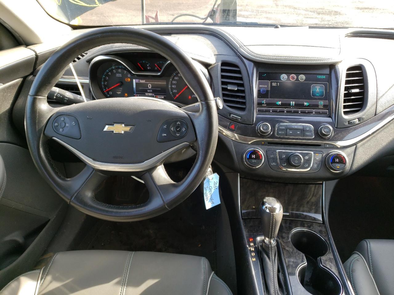 Photo 9 from auction – 2014 CHEVROLET IMPALA LT with VIN 2G1125S34E9106704
