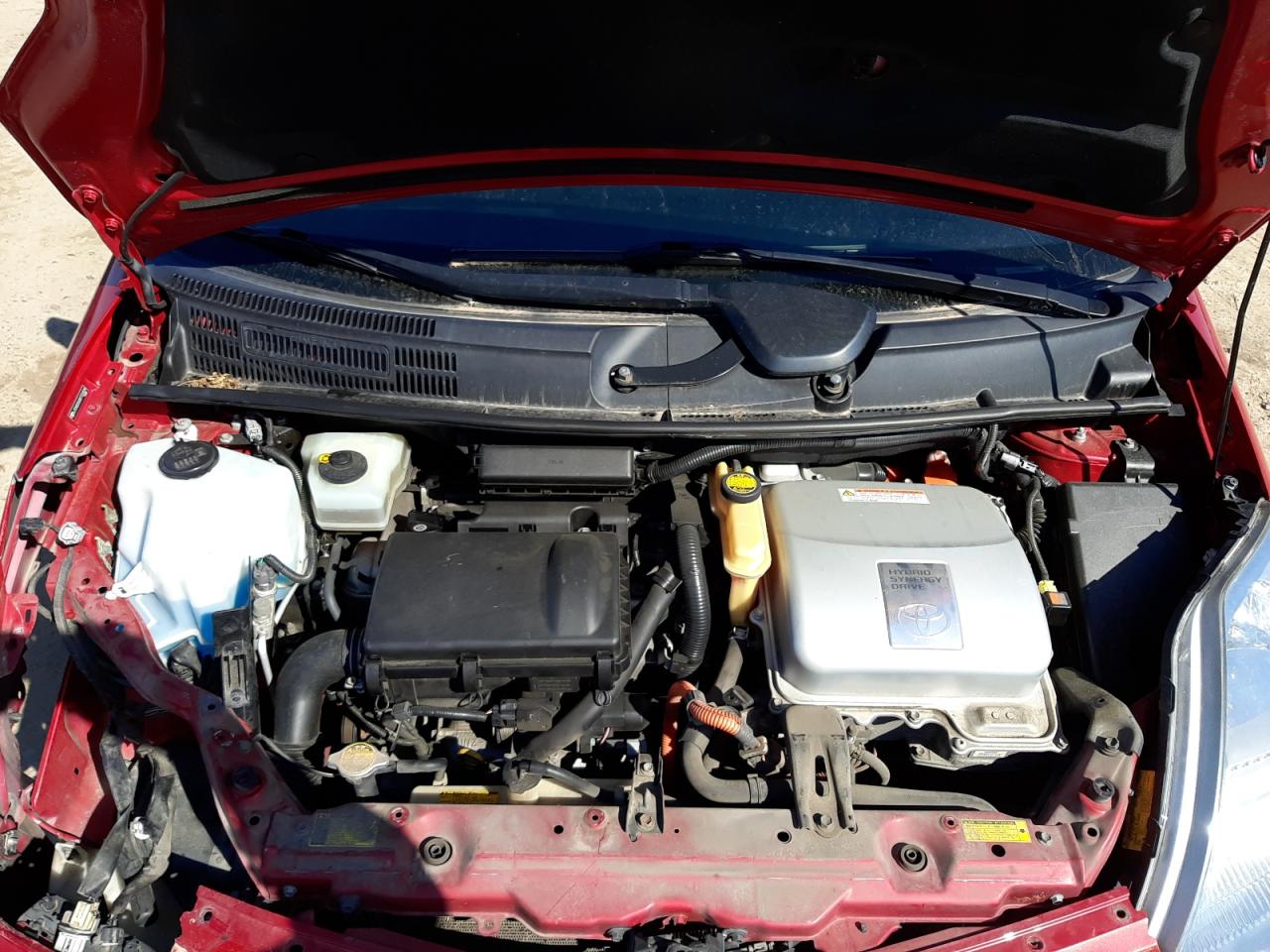 Photo 7 from auction – 2008 TOYOTA PRIUS with VIN JTDKB20U087722329