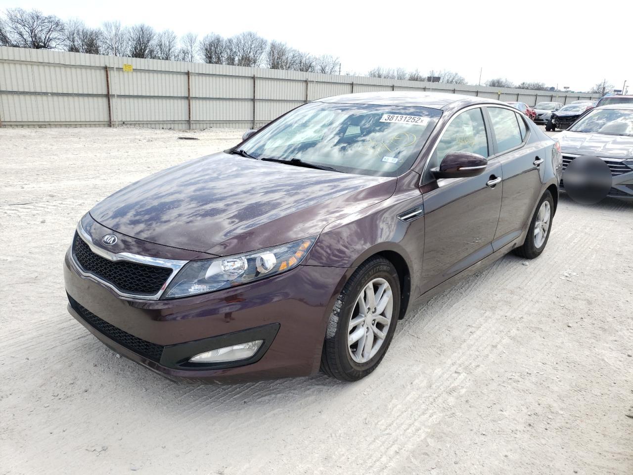 Photo 2 from auction – 2013 KIA OPTIMA LX with VIN 5XXGM4A74DG198754