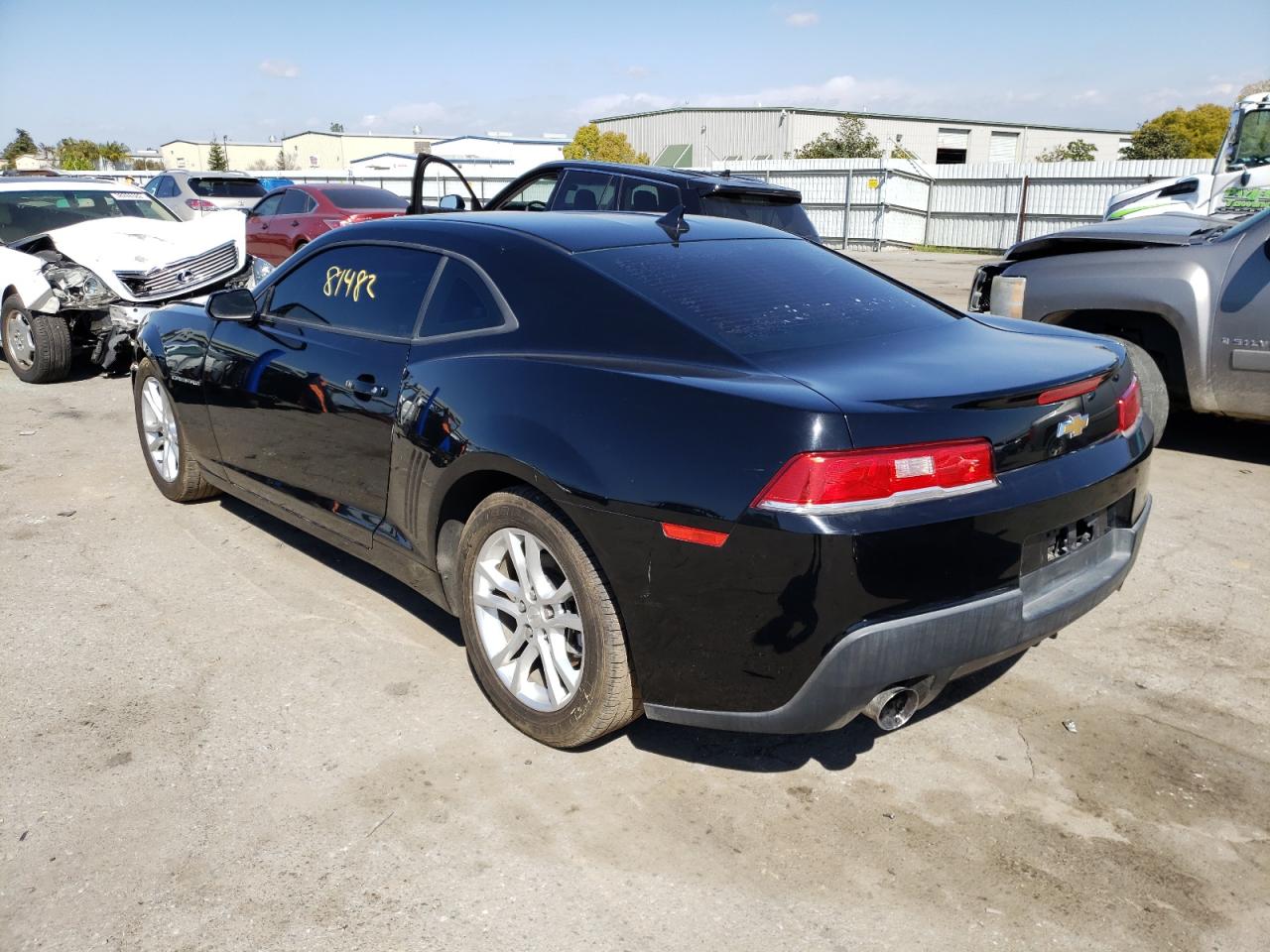 Photo 3 from auction – 2015 CHEVROLET CAMARO LS with VIN 2G1FA1E34F9145484