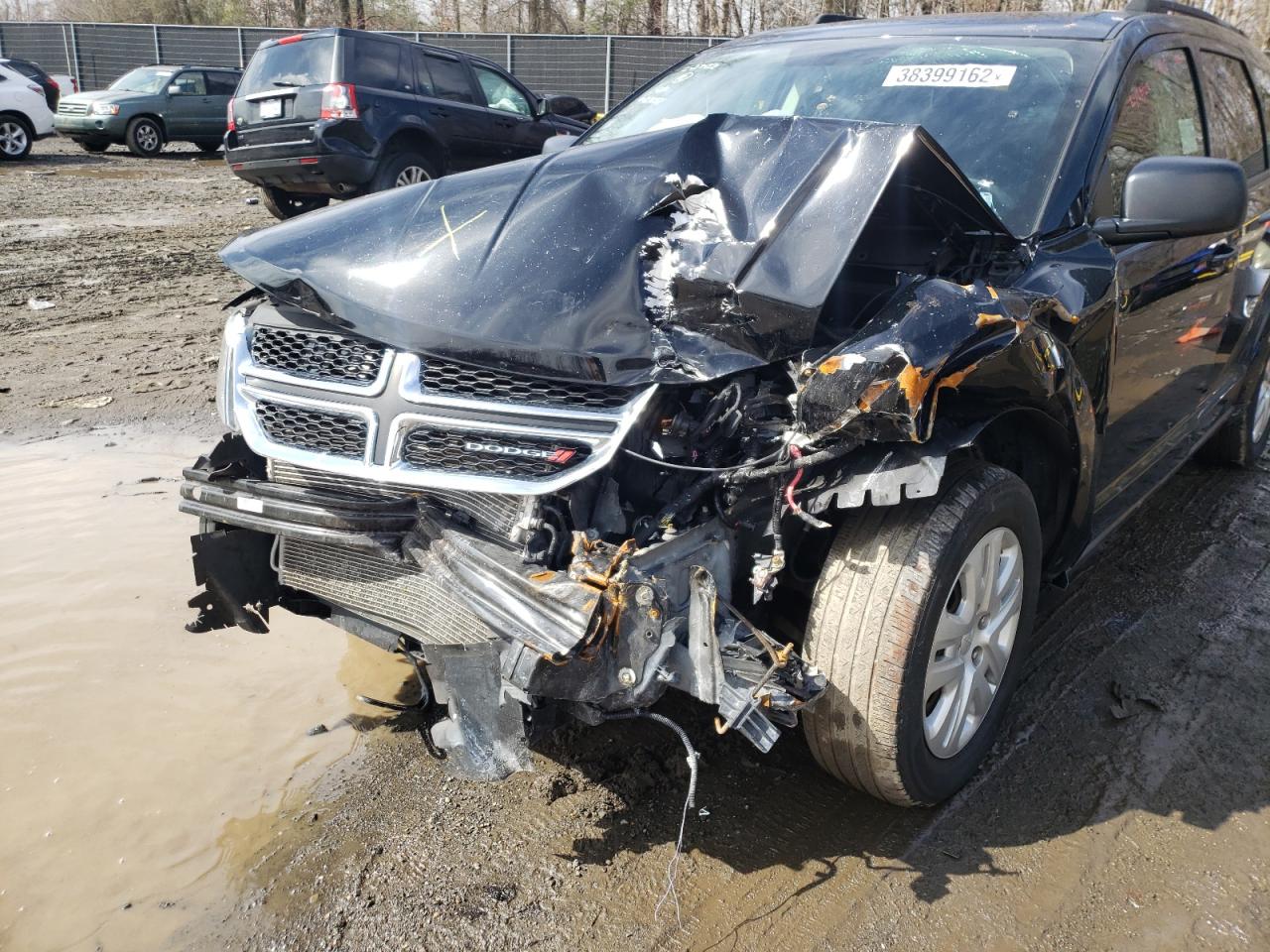 Photo 9 from auction – 2017 DODGE JOURNEY SE with VIN 3C4PDCAB6HT622282
