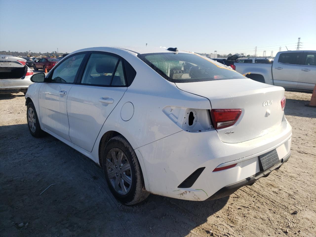 Photo 3 from auction – 2022 KIA RIO with VIN 3KPA24AD6NE448152