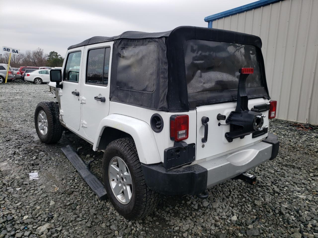 Photo 3 from auction – 2013 JEEP WRANGLER U with VIN 1C4BJWEG7DL520683