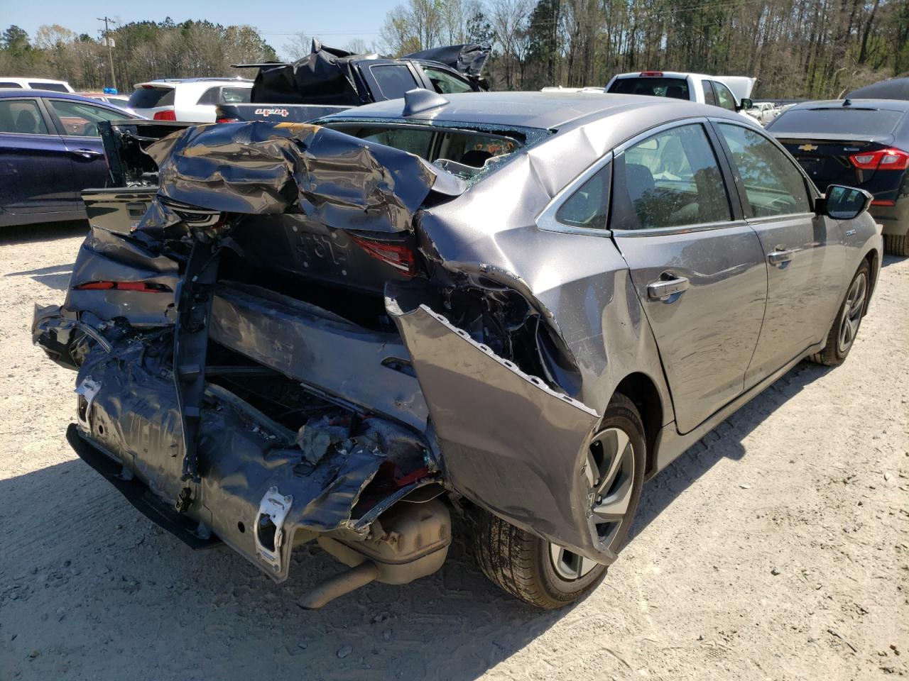 Photo 4 from auction – 2021 HONDA INSIGHT EX with VIN 19XZE4F55ME011740