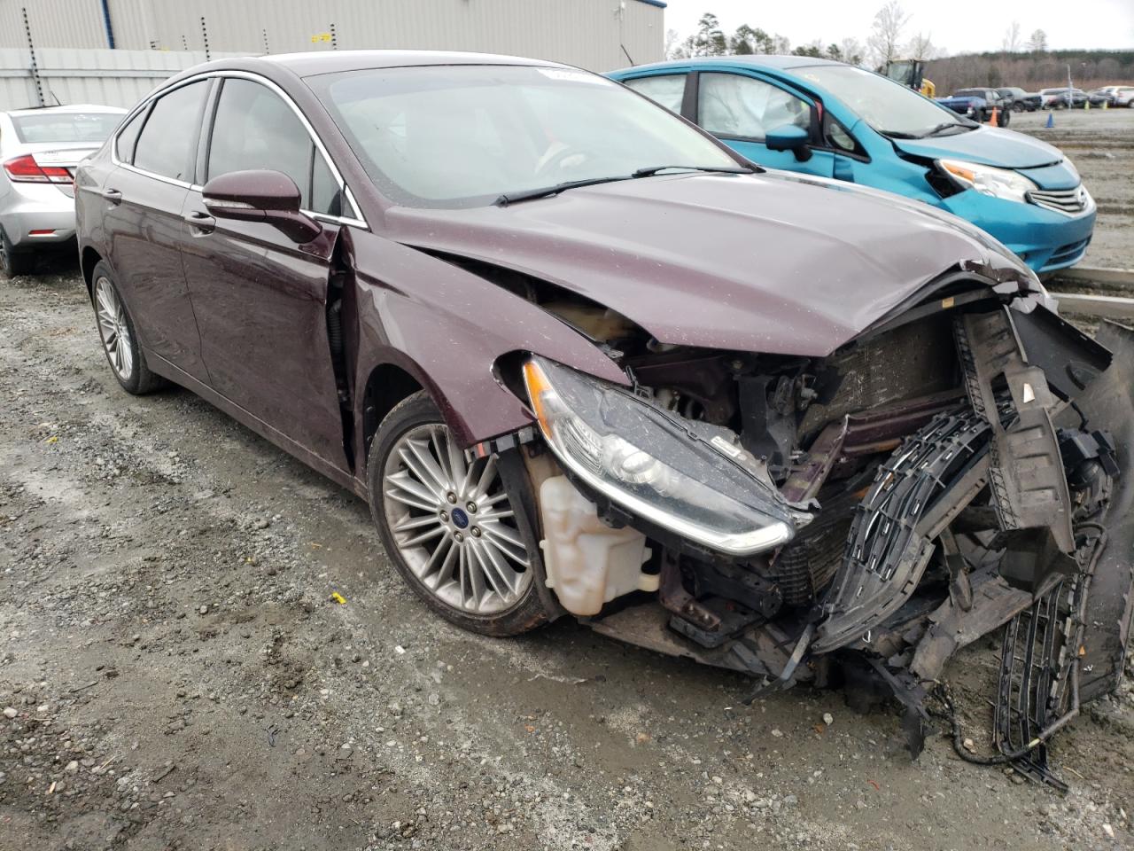 FORD FUSION SE 2013 with VIN 3FA6P0H98DR330537 - Photo from auction