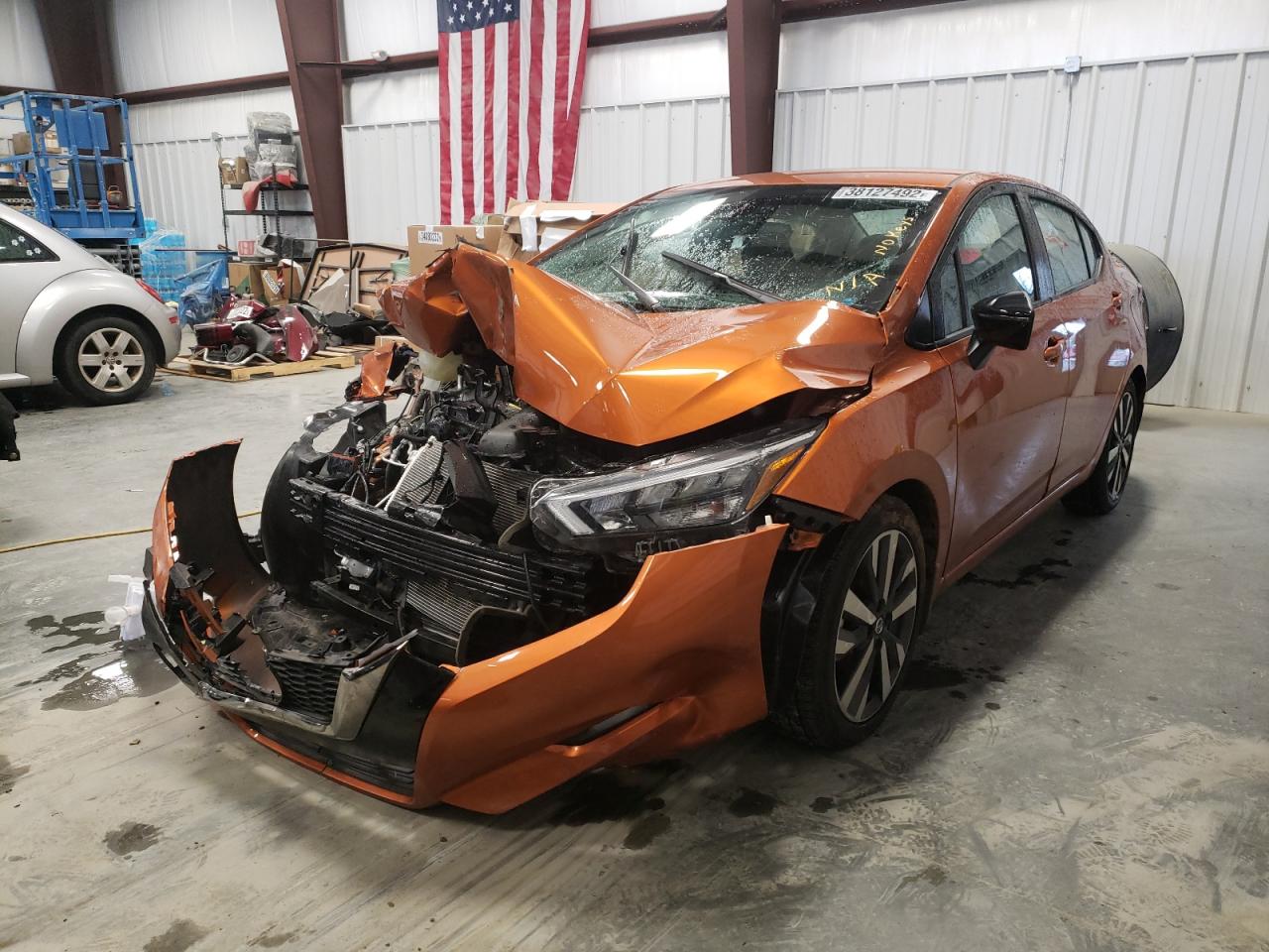 Photo 2 from auction – 2021 NISSAN VERSA SR with VIN 3N1CN8FV8ML821178