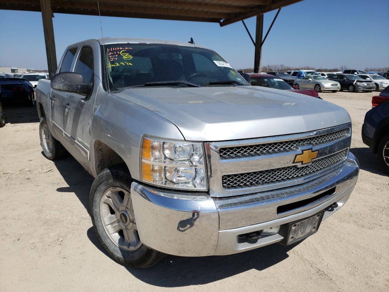 CHEVROLET SILVRK1500 2013 with VIN 3GCPKSE73DG362996 - Photo from auction