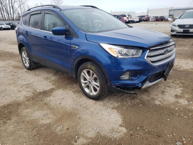 FORD ESCAPE SEL 2018 with VIN 1FMCU9HD1JUD02660 - Photo from auction