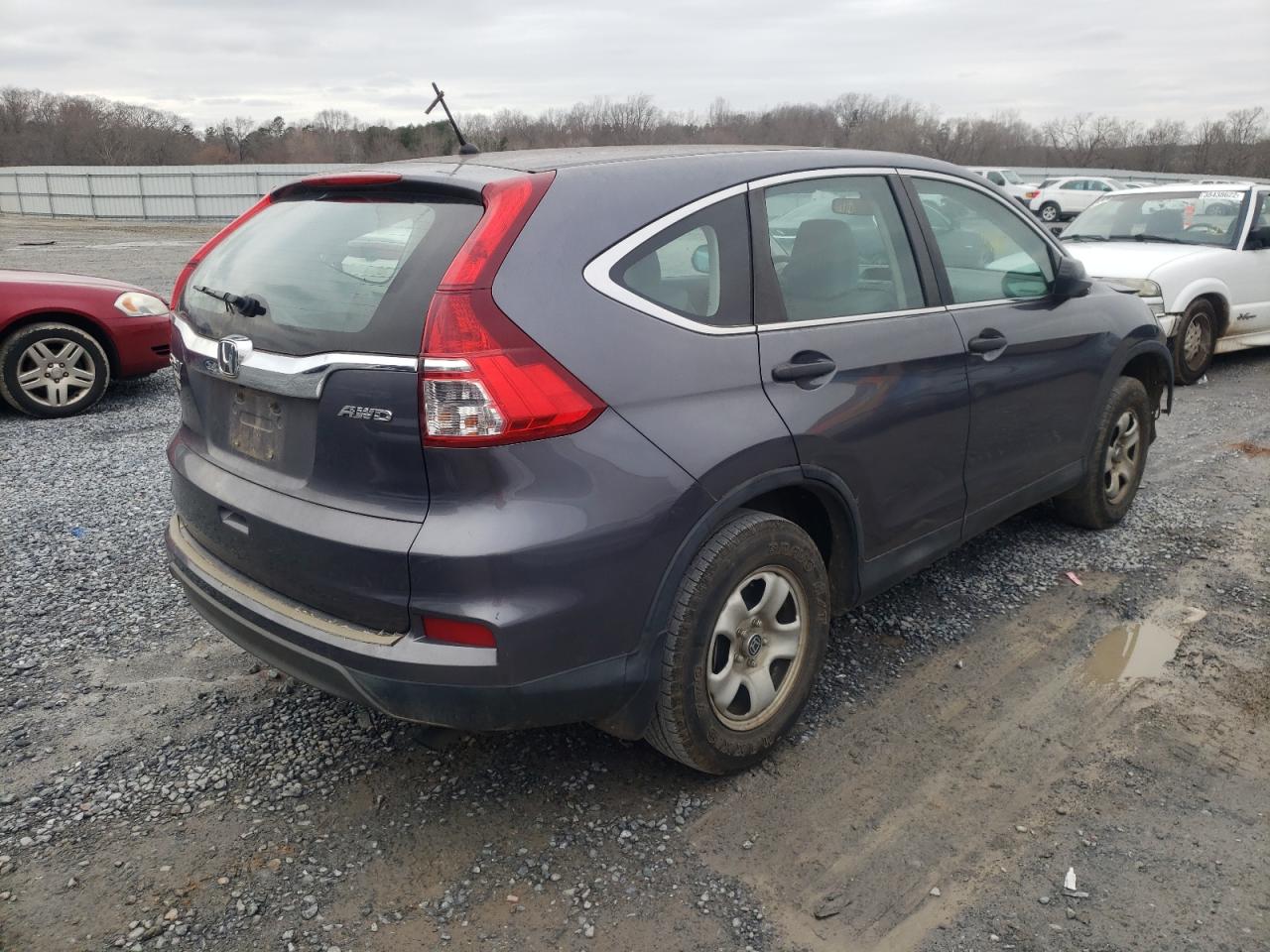 Photo 4 from auction – 2016 HONDA CR-V LX with VIN 2HKRM4H32GH603613