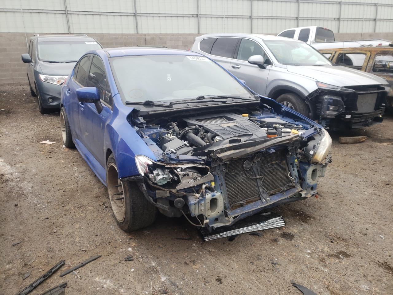 SUBARU WRX 2018 with VIN JF1VA1A63J9833113 - Photo from auction