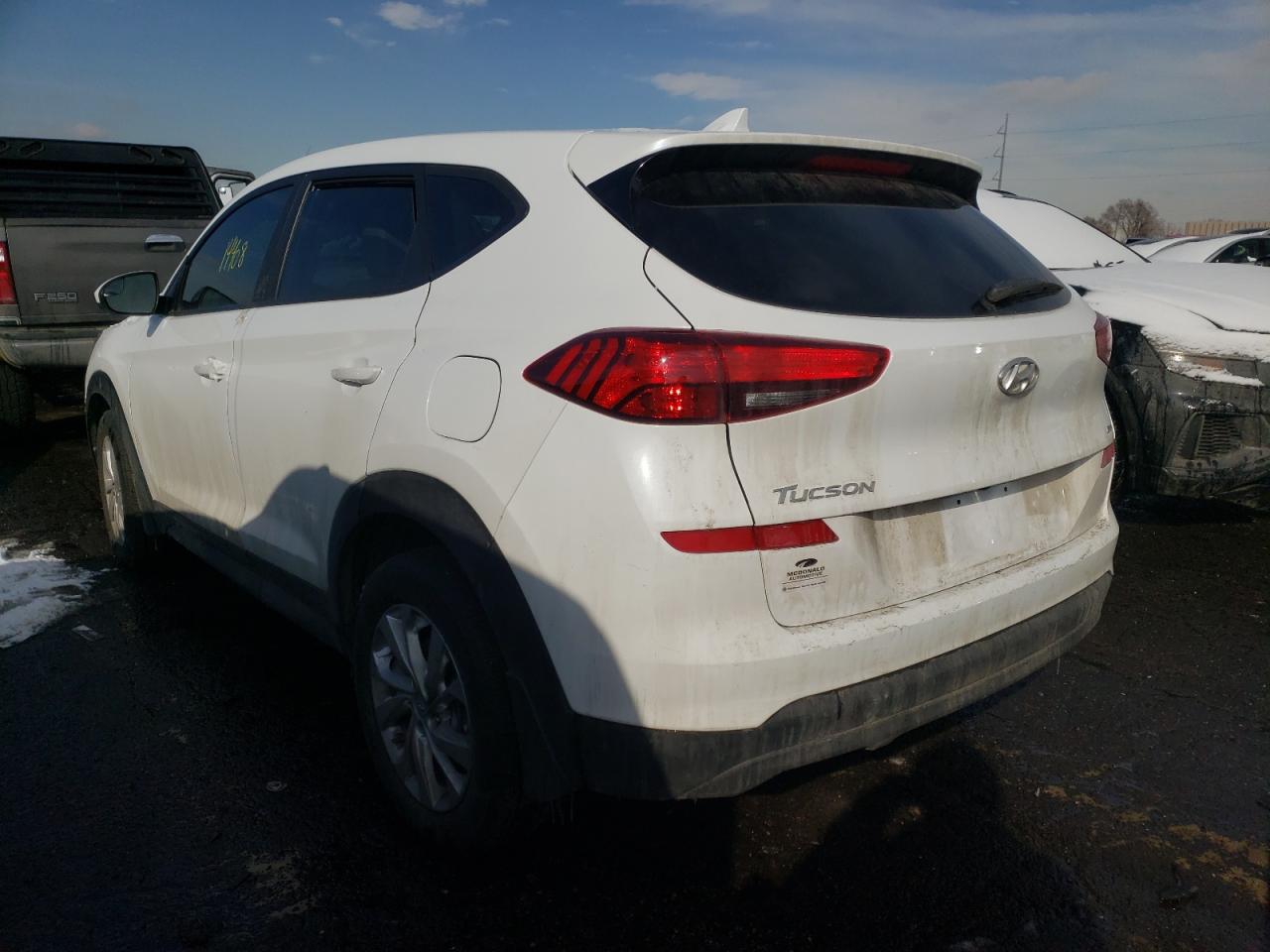 Photo 3 from auction – 2020 HYUNDAI TUCSON SE with VIN KM8J2CA49LU157990