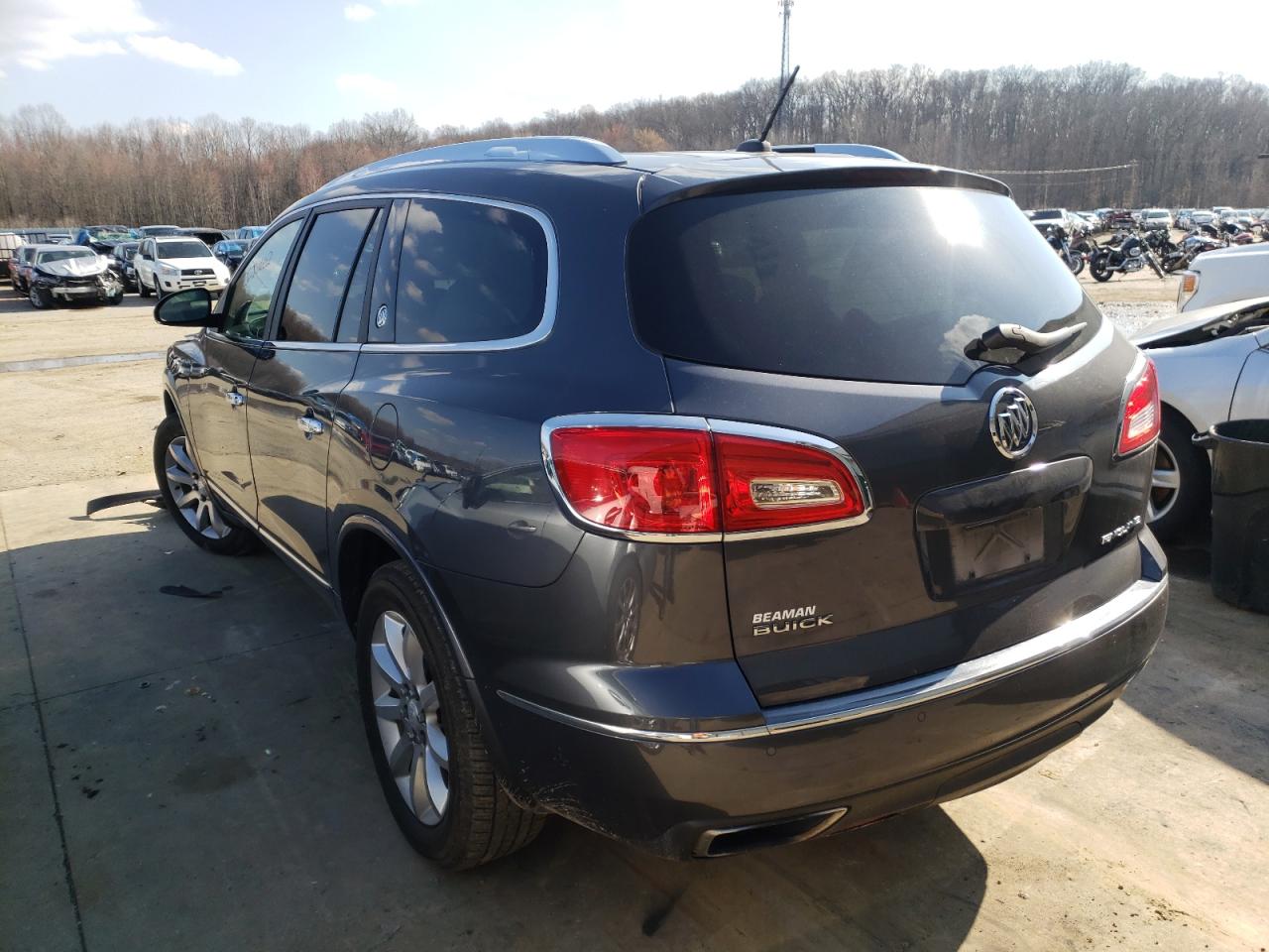 Photo 3 from auction – 2014 BUICK ENCLAVE with VIN 5GAKRCKD4EJ119429