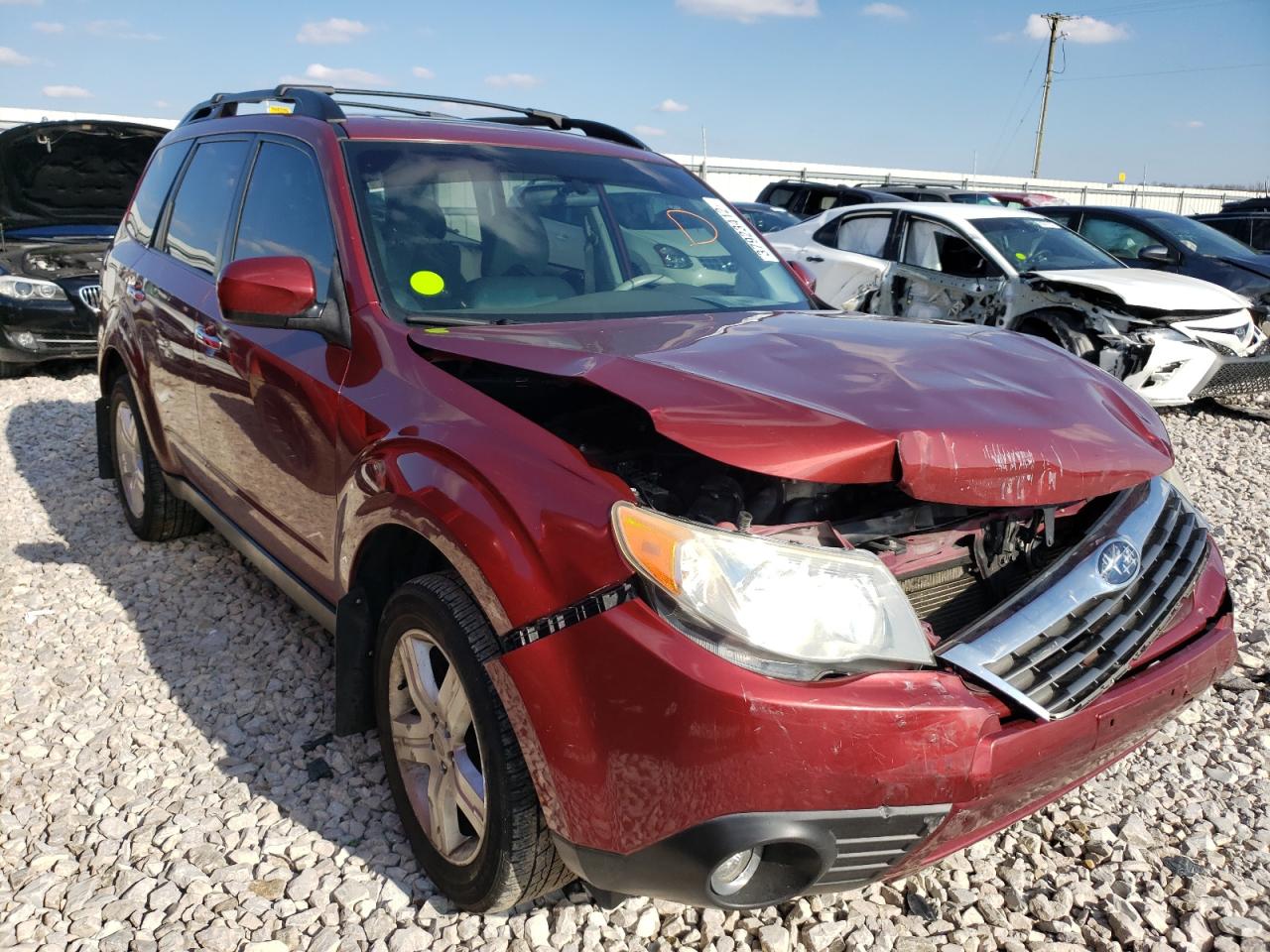 SUBARU FORESTER 2 2010 with VIN JF2SH6DCXAH913569 - Photo from auction