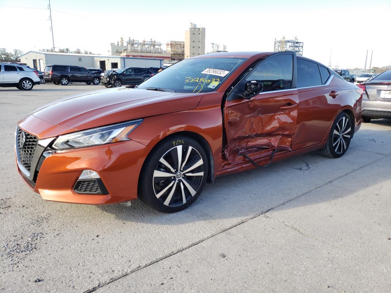 Photo 9 from auction – 2021 NISSAN ALTIMA SR with VIN 1N4BL4CV0MN389199