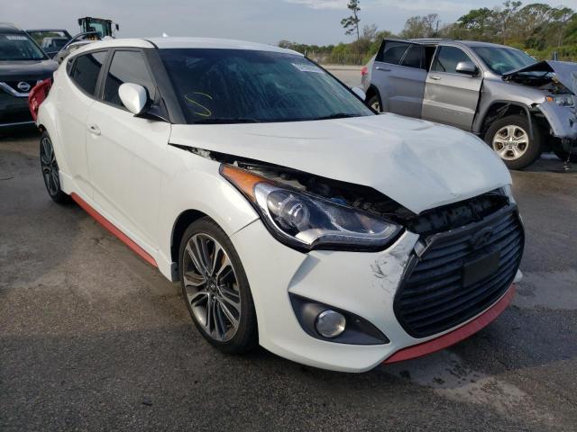HYUNDAI VELOSTER T 2016 with VIN KMHTC6AE8GU284123 - Photo from auction