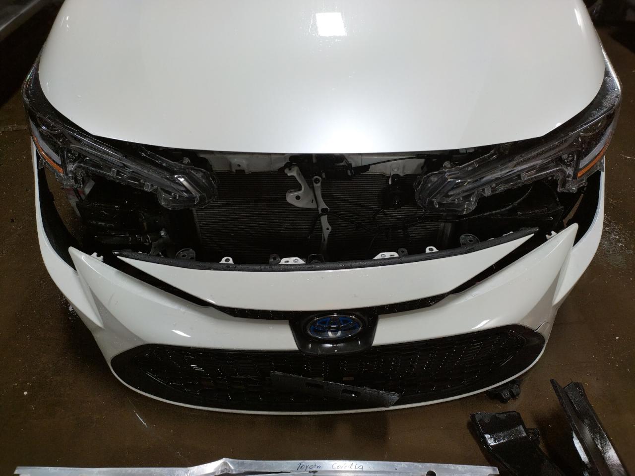 Photo 9 from auction – 2021 TOYOTA COROLLA LE with VIN JTDEAMDE2MJ024252