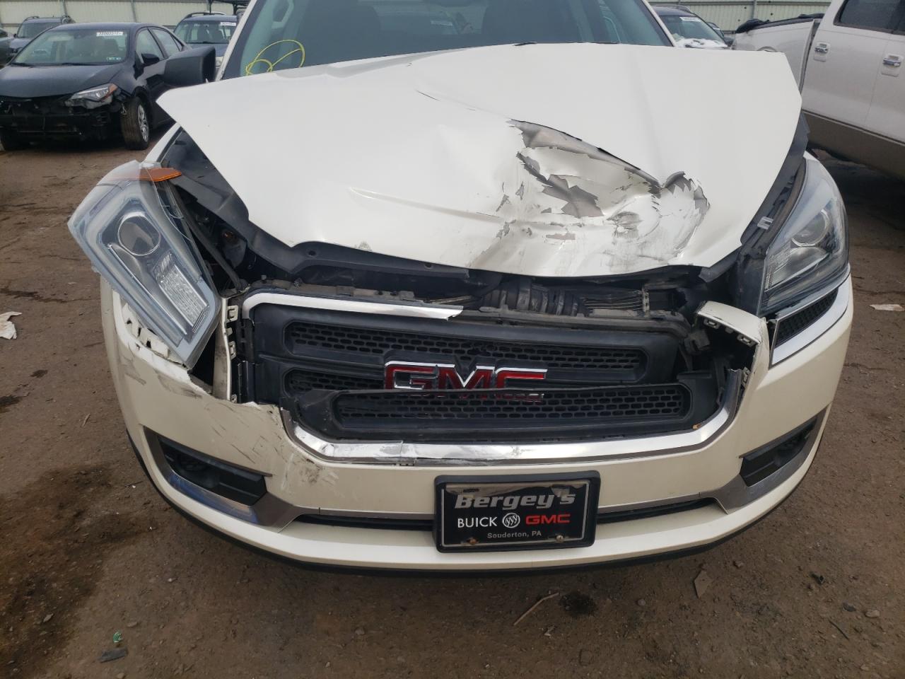 Photo 9 from auction – 2014 GMC ACADIA SLE with VIN 1GKKVPKD9EJ252032