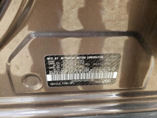 Photo 10 from auction – 2017 MITSUBISHI OUTLANDER with VIN JA4AD3A31HZ051768