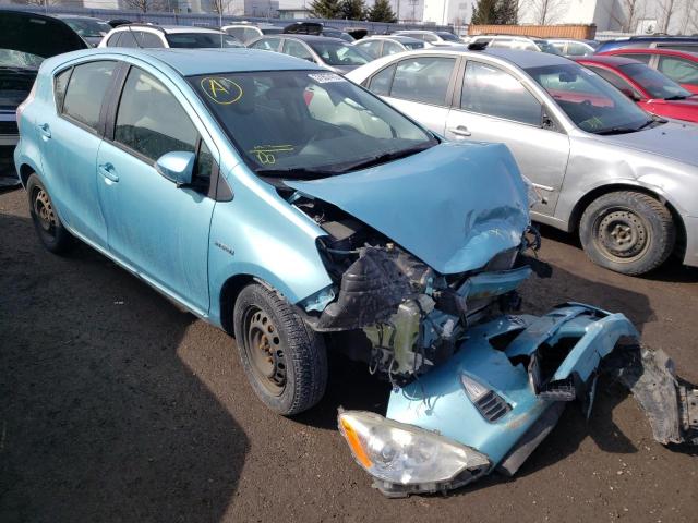 TOYOTA PRIUS C 2014 with VIN JTDKDTB37E1059599 - Photo from auction