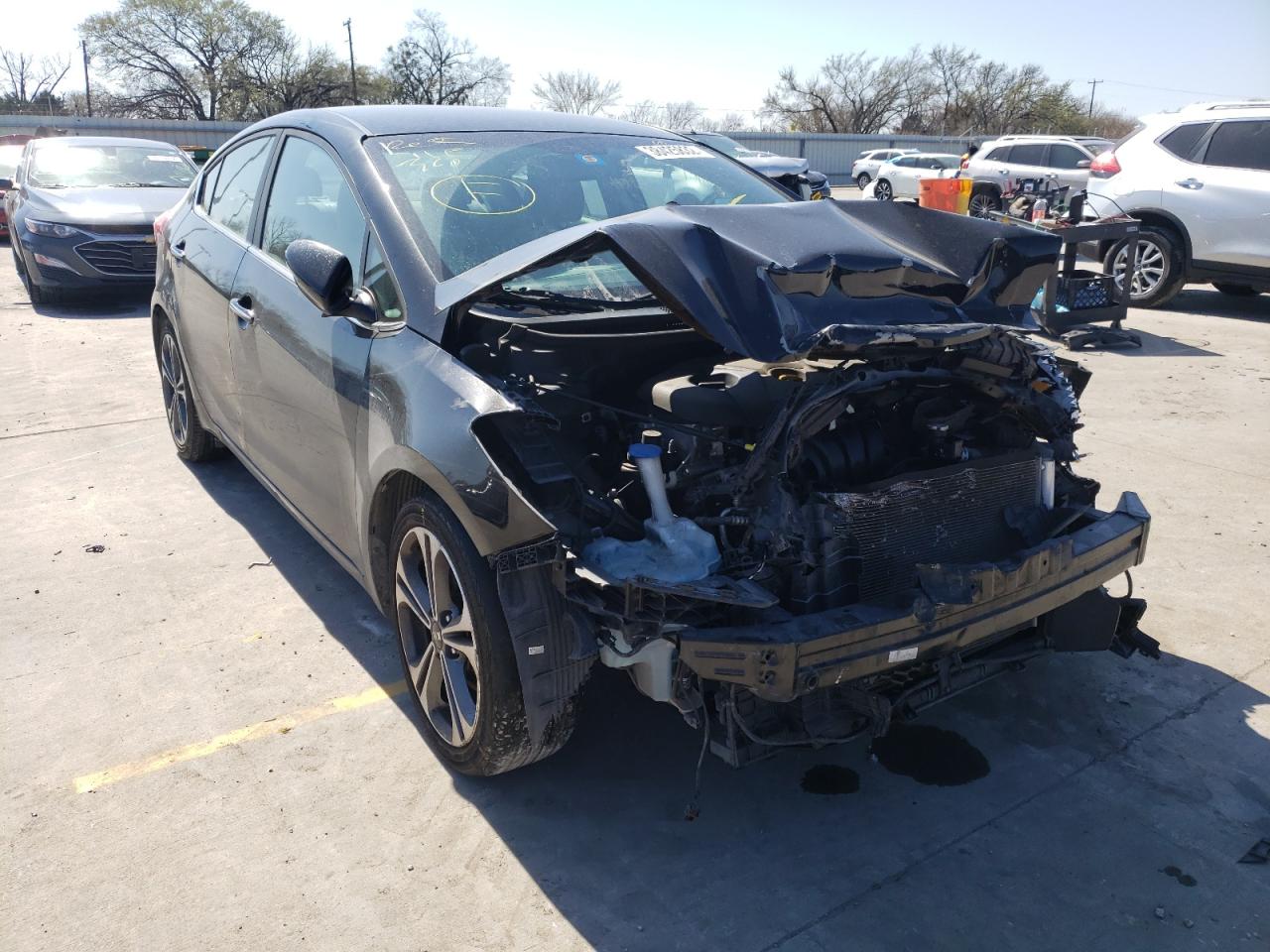 KIA FORTE EX 2016 with VIN KNAFX4A80G5529508 - Photo from auction