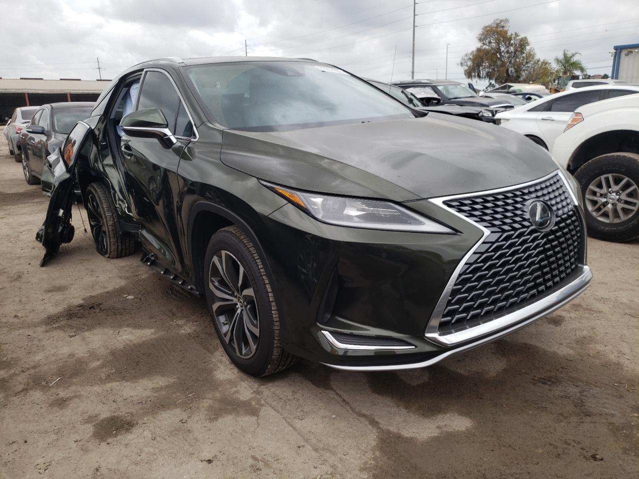 LEXUS RX 350 2020 with VIN 2T2HZMAA9LC159855 - Photo from auction