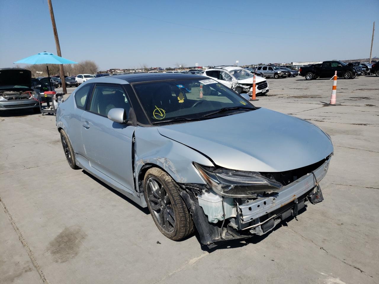 TOYOTA SCION TC 2014 with VIN JTKJF5C78E3072491 - Photo from auction