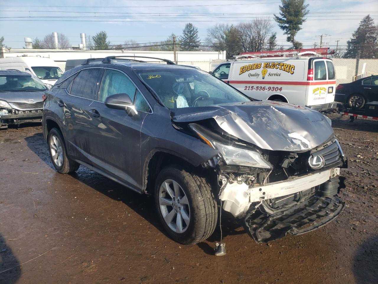 LEXUS RX 350 BAS 2016 with VIN 2T2BZMCA7GC015181 - Photo from auction
