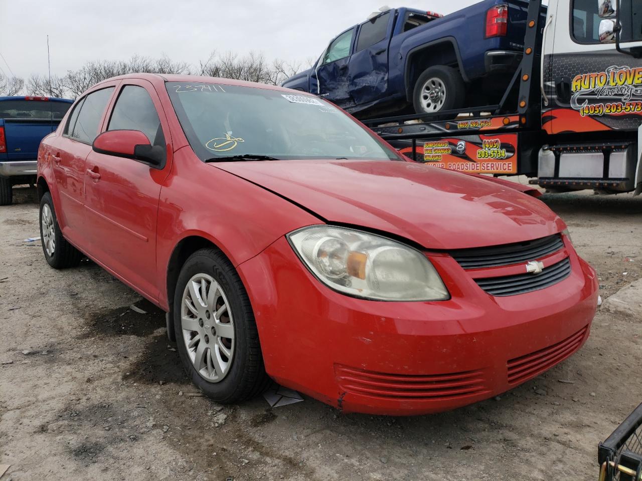 CHEVROLET COBALT 1LT 2010 with VIN 1G1AD5F56A7237411 - Photo from auction