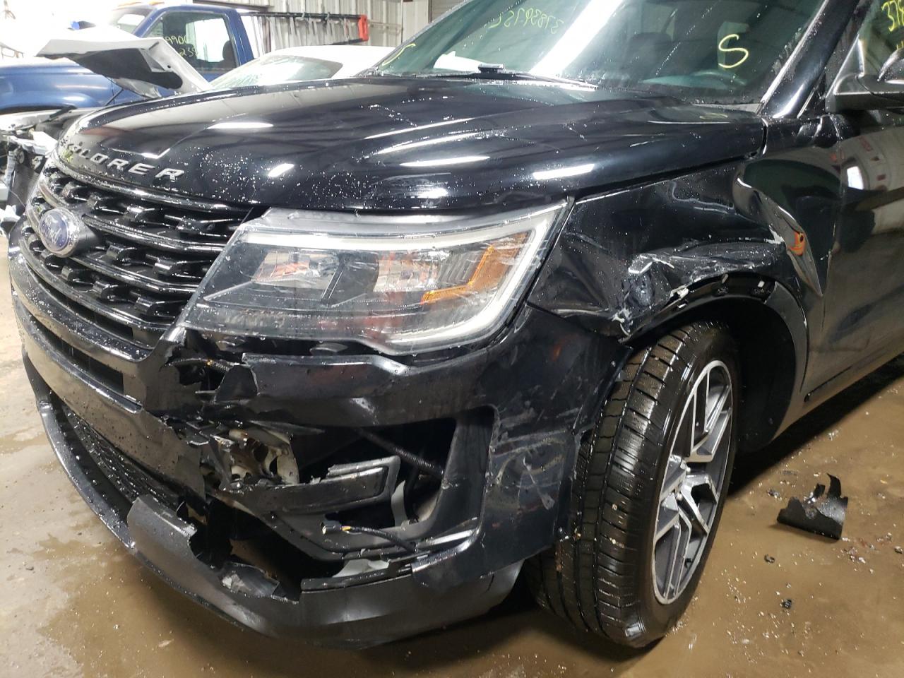 Photo 9 from auction – 2016 FORD EXPLORER S with VIN 1FM5K8GT9GGB50457
