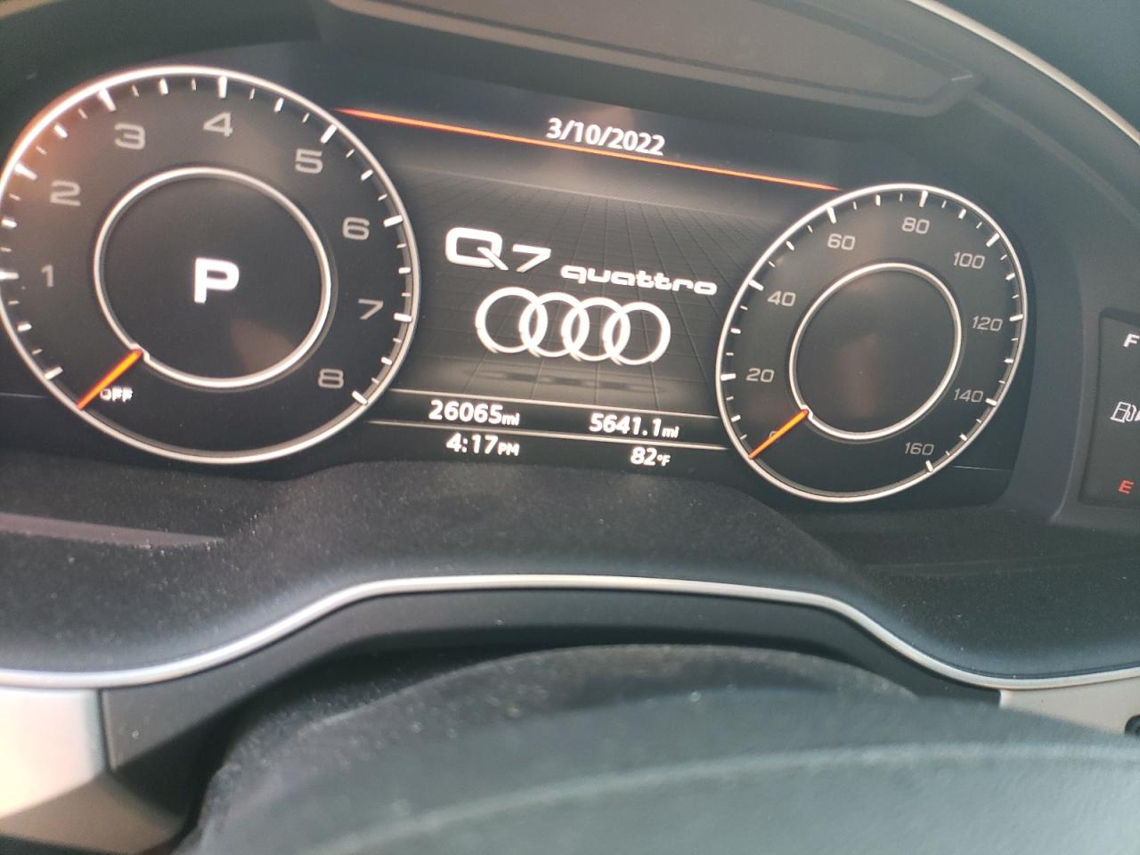 Photo 8 from auction – 2019 AUDI Q7 PREMIUM with VIN WA1LHAF78KD031891