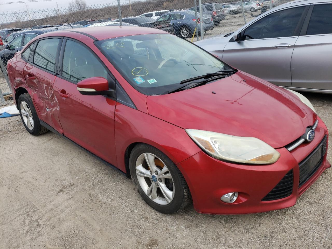 FORD FOCUS SE 2012 with VIN 1FAHP3F25CL323722 - Photo from auction
