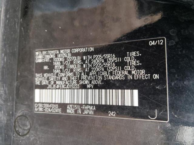 Photo 10 from auction – 2012 TOYOTA SCION XB with VIN JTLZE4FE8CJ015223