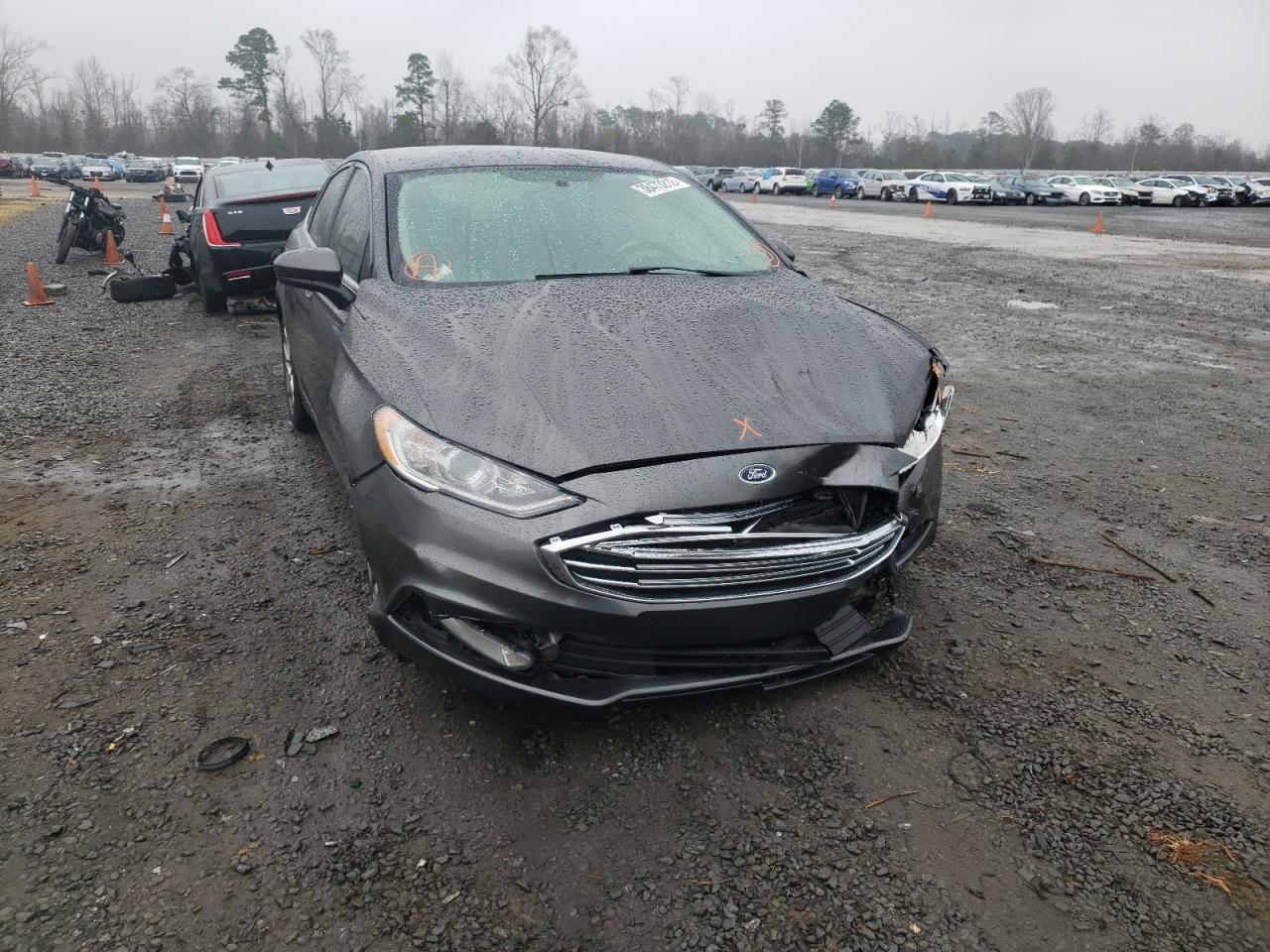 FORD FUSION 2017 with VIN 3FA6P0G73HR249791 - Photo from auction
