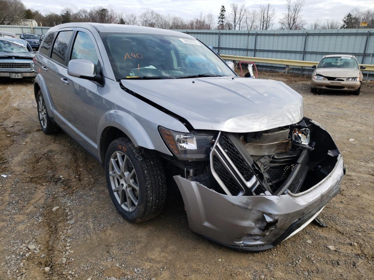 DODGE JOURNEY GT 2019 with VIN 3C4PDDEG5KT745431 - Photo from auction