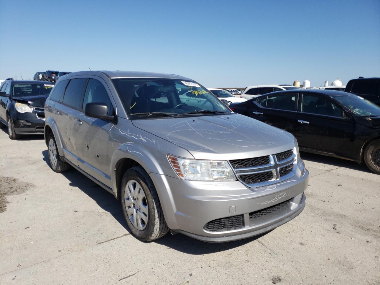 DODGE JOURNEY SE 2015 with VIN 3C4PDCAB2FT591822 - Photo from auction