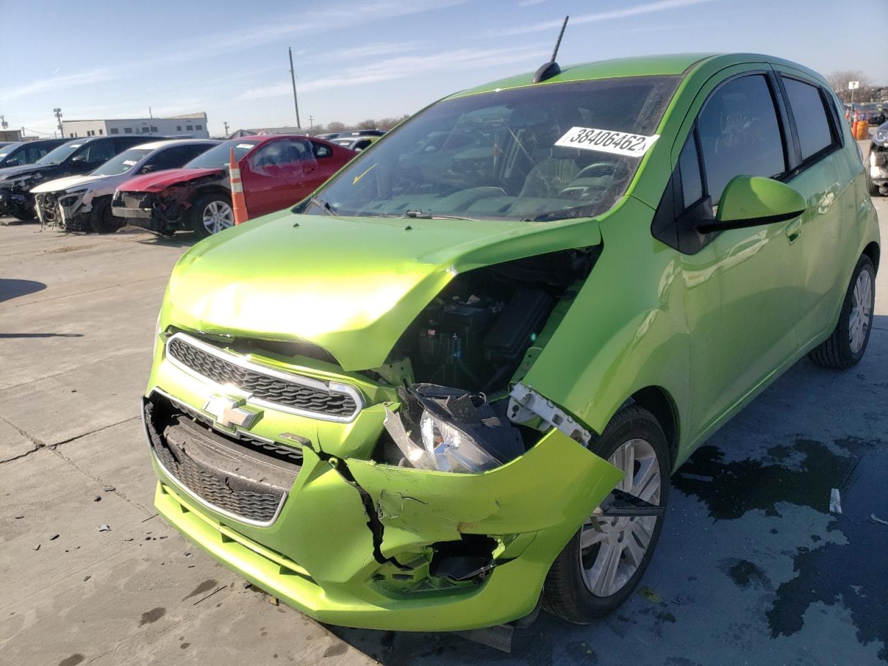 Photo 2 from auction – 2015 CHEVROLET SPARK 1LT with VIN KL8CD6S93FC807919